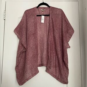 LOFT Dusty Rose Kimono